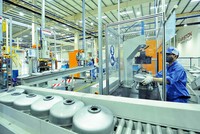 Nhà máy Ariston Vietnam tại Từ Sơn, Bắc Ninh. Ảnh: Đức Thanh