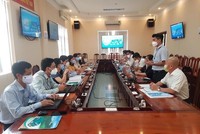 Lãnh đạo Sở Thông tin và Truyền thông Đồng Tháp và Quản lý 2 Sàn Postmart.vn và Voso.vn bàn giải pháp cung ứng hàng hóa thiết