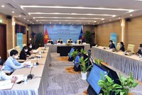 Đoàn đại biểu Quốc hội Việt Nam tham dự phiên họp.