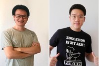 Phạm Đức (phải) và Trần Việt Tùng - hai đồng sáng lập Marathon.