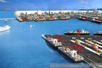 Dự án Khu bến cảng Mỹ Thủy có tổng mức đầu tư các giai đoạn lên đến hơn 14.000 tỷ đồng.