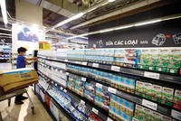Các sản phẩm sữa Việt có chất lượng tốt và được nhiều người tiêu dùng trong nước lựa chọn Ảnh: Đức Thanh