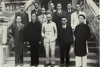 Chính phủ lâm thời nước Việt Nam Dân chủ Cộng hòa, tháng 9/1945 (ảnh tư liệu)