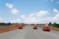 Công trình thi công tuyến cao tốc Trung Lương - Mỹ Thuận