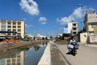 Dự án Nâng cấp, cải tạo đường và kênh Nước Đen sẽ hoàn thành trước 31/12/2021. (Ảnh: TTBC)