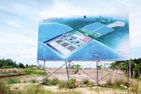 Dự án Trung tâm Nhiệt điện Kiên Lương đã “đắp chiếu” nhiều năm. Ảnh: Lê Vân