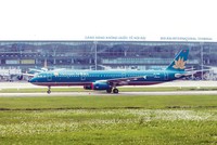 Vietnam Airlines sắp trở thành hãng hàng không Việt Nam đầu tiên được cấp phép bay thẳng thường lệ đến Hoa Kỳ. Ảnh: Đức Thanh