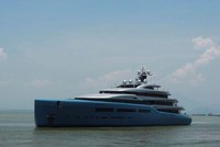 Du thuyền Aviva của tỷ phú người Anh, Joe Lewis cập cảng Tiên Sa, thăm TP Đà Nẵng tháng 5/2019