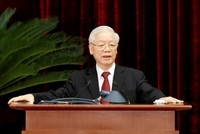 Tổng Bí thư Nguyễn Phú Trọng phát biểu khai mạc Hội nghị