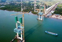 Cầu dây văng Phước Khánh đã dừng thi công từ năm 2019