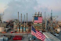 Mỹ là nhà sản xuất khí tự nhiên lớn nhất thế giới. Ảnh: AFP