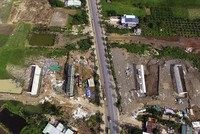 Khó khăn trong giải phóng mặt bằng ảnh hưởng rất lớn đến tiến độ triển khai dự án đầu tư công. Ảnh: Đ.T