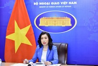 Người Phát ngôn Bộ Ngoại giao Lê Thị Thu Hằng (Ảnh: BNG)