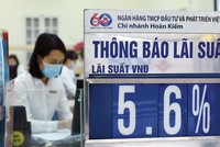 Lãi suất huy động đã giảm tới hạn