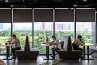 Một số không gian văn phòng chia sẻ tại TP.HCM. Ảnh: Việt Dũng 