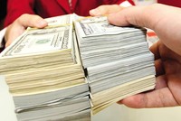 Lượng ngoại tệ trong dân được đánh giá là khá lớn. Ảnh: Đức Thanh
