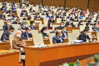 Phiên họp sáng 8/11 của Quốc hội.