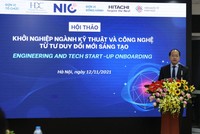 Giám đốc NIC Vũ Quốc Huy cho rằng, chỉ có khoa học - công nghệ và đổi mới sáng tạo mới bắt kịp với thời đại