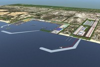 Trung tâm Điện khí LNG Hải Lăng Quảng Trị sẽ được triển khai tại khu kinh tế Đông Nam tỉnh này (Ảnh phối cảnh)