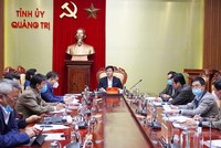 Bí thư Tỉnh ủy Lê Quang Tùng chỉ đạo các cơ quan ban ngành, địa phương tỉnh Quảng Trị đẩy nhanh công tác GPMB cho các dự án.