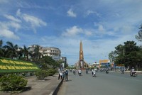 Một góc trung tâm TP. Cà Mau, tỉnh Cà Mau