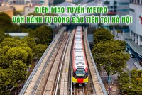 Diện mạo tuyến metro vận hành tự động đầu tiên tại Hà Nội