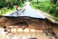 Mưa lũ vào cuối tháng 11/2021 gây thiệt hại lên đến gần 448 tỷ đồng cho tỉnh Phú Yên