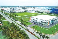 Bất động sản công nghiệp tiếp tục là kênh đầu tư an toàn và lợi nhuận cao trong thời gian tới. Ảnh: Lê Toàn