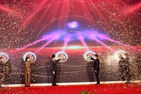 Các đại biểu khai mạc Tháng khuyến mại Hà Nội năm 2021