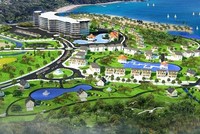 Phối cảnh khu du lịch sinh thái nghỉ dưỡng Tân Thanh