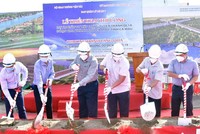 Lễ khởi công Dự án. Ảnh: Nguyễn Hùng