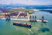 Siêu cảng nước sâu Gemalink tại Cái Mép, tỉnh Bà Rịa –Vũng Tàu