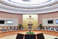 Một phiên họp thường kỳ của Chính phủ (Ảnh: VGP)