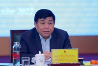 Bộ trưởng Bộ Kế hoạch và Đầu tư Nguyễn Chí Dũng chủ trì cuộc họp. Ảnh: MPI