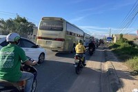 Một đoạn Quốc lộ 28 qua Bình Thuận.