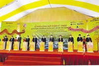 Lễ khởi công Hợp phần kỹ thuật Dự án Điện khí LNG Hải Lăng (Quảng Trị).