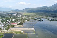 Một góc Cam Lâm, Khánh Hòa, nơi đang đang lọt vào "tầm ngắm" của nhiều nhà đầu tư bất động sản. 