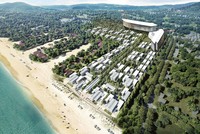 Năm 2021 ghi nhận sức bật mạnh mẽ của nhiều doanh nghiệp như BCG. Ảnh phối cảnh dự án Malibu Hội An của BCG