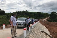 Một trong những dự án hạ tầng giao thông xã Ba Tầng, huyện Hướng Hóa vừa được nghiệm thu đưa vào sử dụng. Ảnh Đ Phục