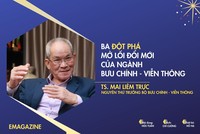 TS. Mai Liêm Trực: Ba đột phá mở lối Đổi mới của ngành bưu chính - viễn thông