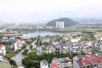 Một dự án khu đô thị ven sông Vinh.