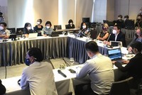 Ông Nguyễn Đức Trung, Phó cục trưởng Cục Phát triển doanh nghiệp phát biểu tại Tọa đàm Hỗ trợ tăng cường khu vực tư nhân