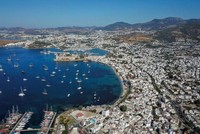 Thành phố Bodrum là địa điểm du lịch hấp dẫn ở phía Tây Nam Thổ Nhĩ Kỳ. Ảnh: AFP