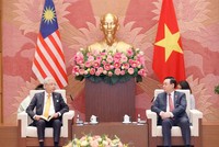 Chủ tịch Quốc hội Vương Đình Huệ tiếp Thủ tướng Malaysia Dato’ Sri Ismail Sabri bin Yaakob