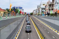 Chính thức đưa hầm chui thuộc cụm nút giao thông phía Tây cầu Trần Thị Lý vào sử dụng