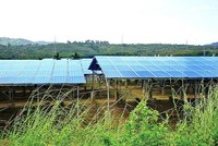 Các công trình điện mặt trời ở miền Trung có nhiều sai phạm. Ảnh: P.V