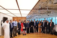 Bộ trưởng Nguyễn Chí Dũng và đoàn công tác thăm và làm việc tại Trung tâm Tài chính quốc tế Abu Dhabi