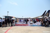 Chuyến bay quốc tế trở lại TP.Đà Nẵng.