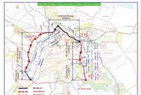 Bình đồ hướng tuyến vành đai 3 TP.HCM