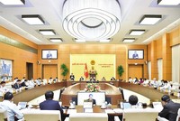 Toàn cảnh buổi thảo luận của Ủy ban Thường vụ Quốc hội về Dự thảo Luật Dầu khí (sửa đổi)